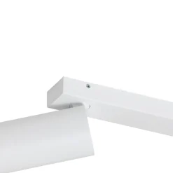 Loftspot Mono III, 3 lyskilder, hvid, 84 cm lang, GU10