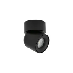Loftspot Oscar, sort, aluminium, højde 13,5 cm, GU10
