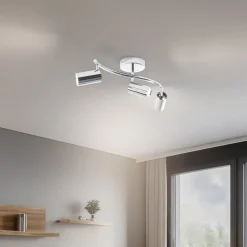 Loftspot, spot, krom, 3 lyskilder