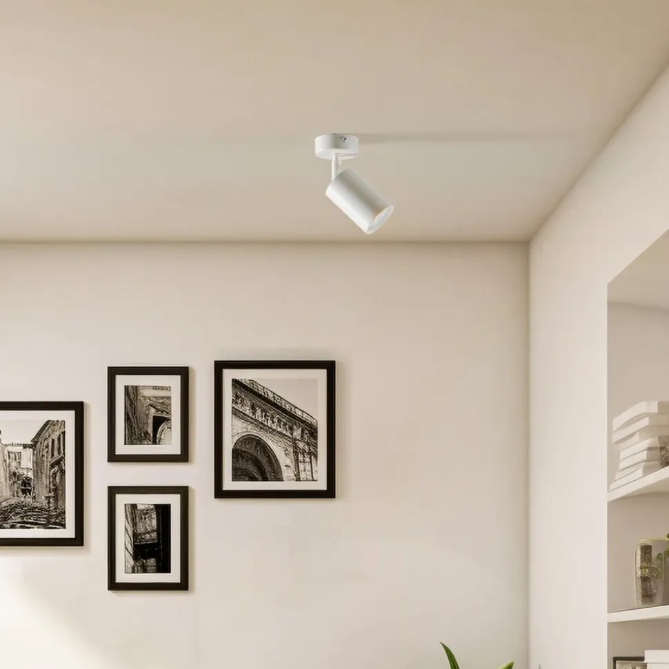 Loftspot Zoom, 1 lyskilde, hvid
