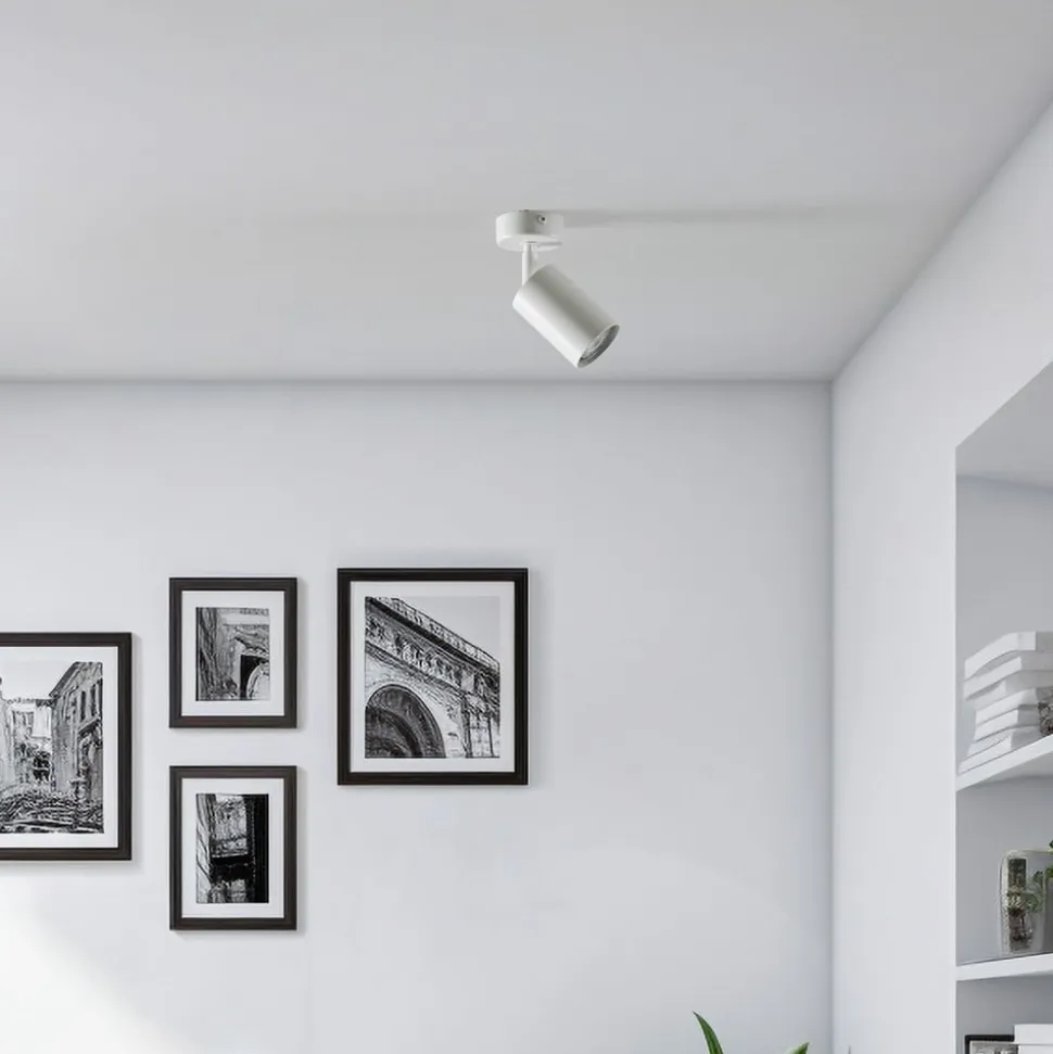 Loftspot Zoom, 1 lyskilde, hvid