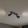 Loftspot Zoom, 2 lyskilder, sort