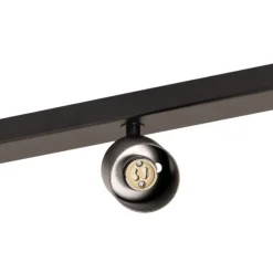 Loftspot Zoom, 4 lyskilder, sort
