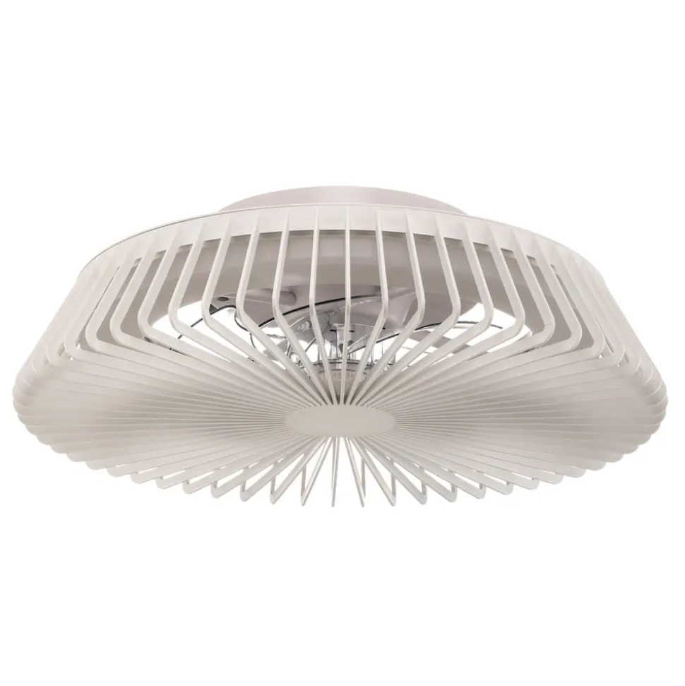 Loftventilator Himalaya LED, app, fjernbetjening, hvid