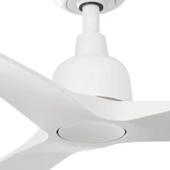 Loftventilator Outwood, hvid, DC, støjsvag, Ø 150 cm, IP44