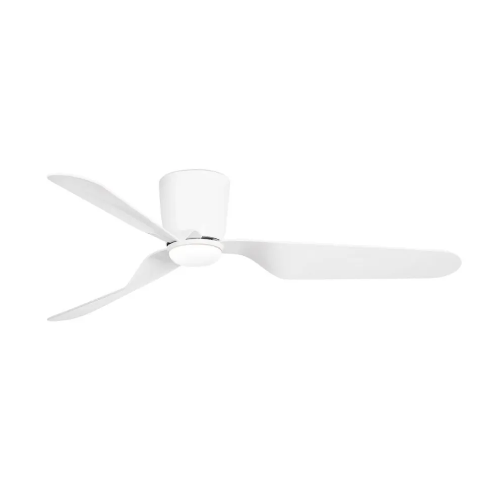 Loftventilator Pemba L LED-lampe, hvid