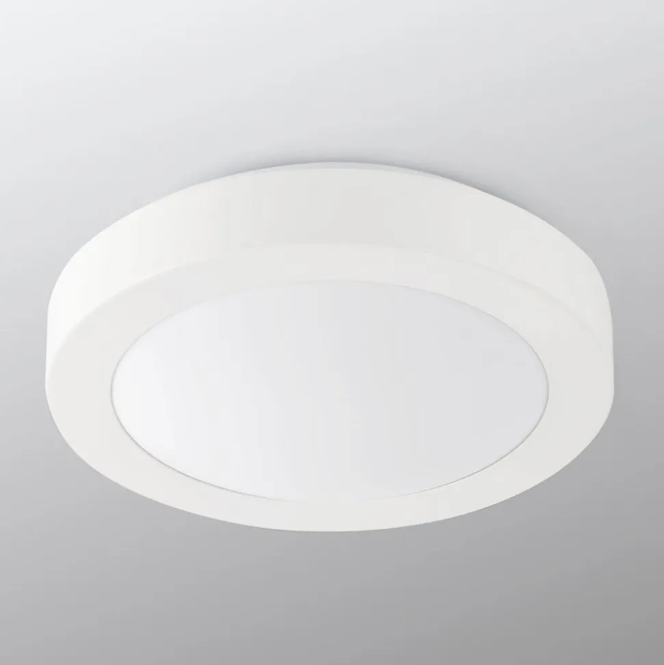 Logos loftlampe til bad, Ø 27 cm, hvid