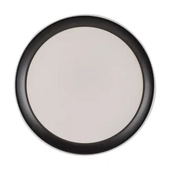 LOLA Smart Disc LED-loftlampe, sort/hvid, RGBW