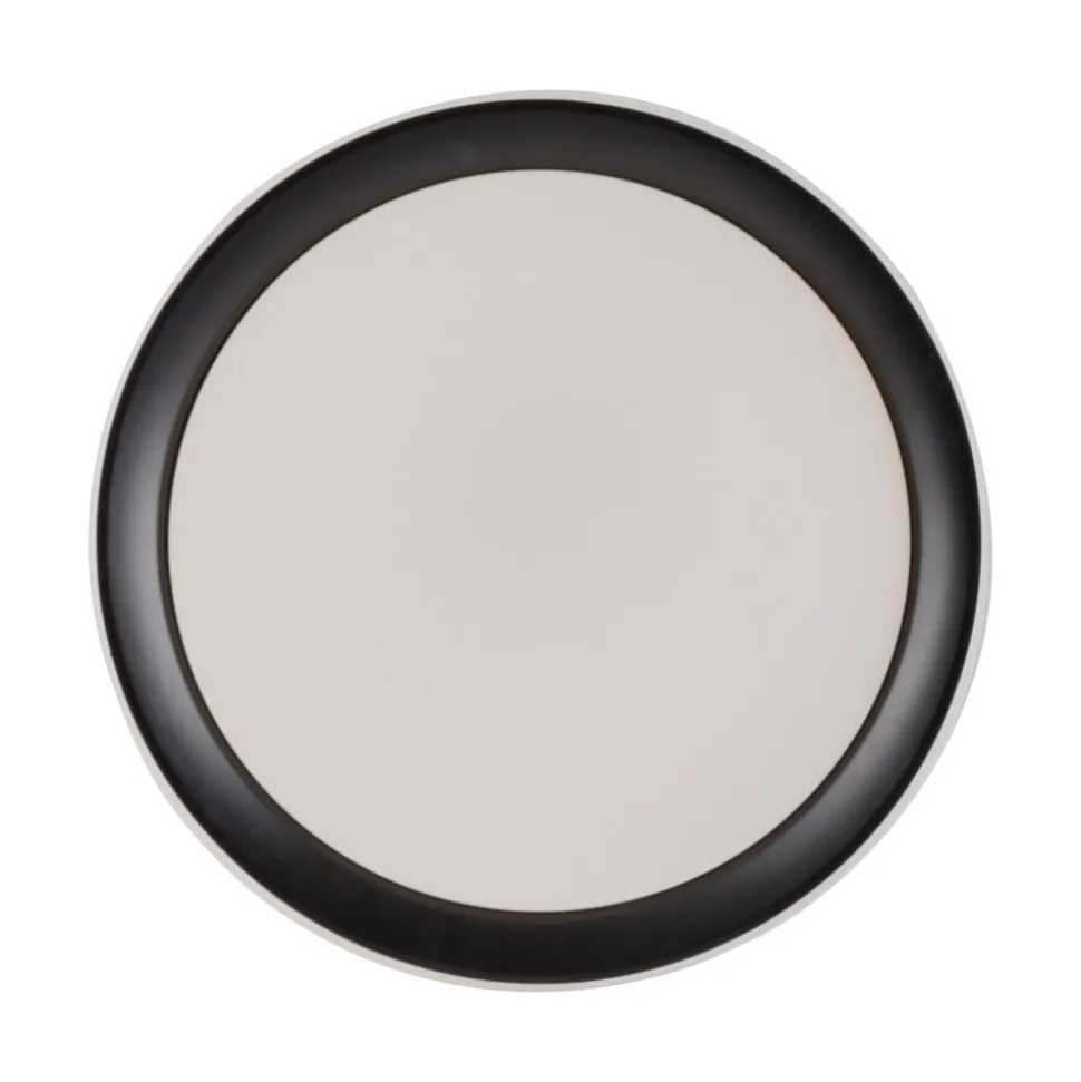 LOLA Smart Disc LED-loftlampe, sort/hvid, RGBW