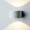 LOOM DESIGN Frey LED-væglampe IP65 2x6W hvid