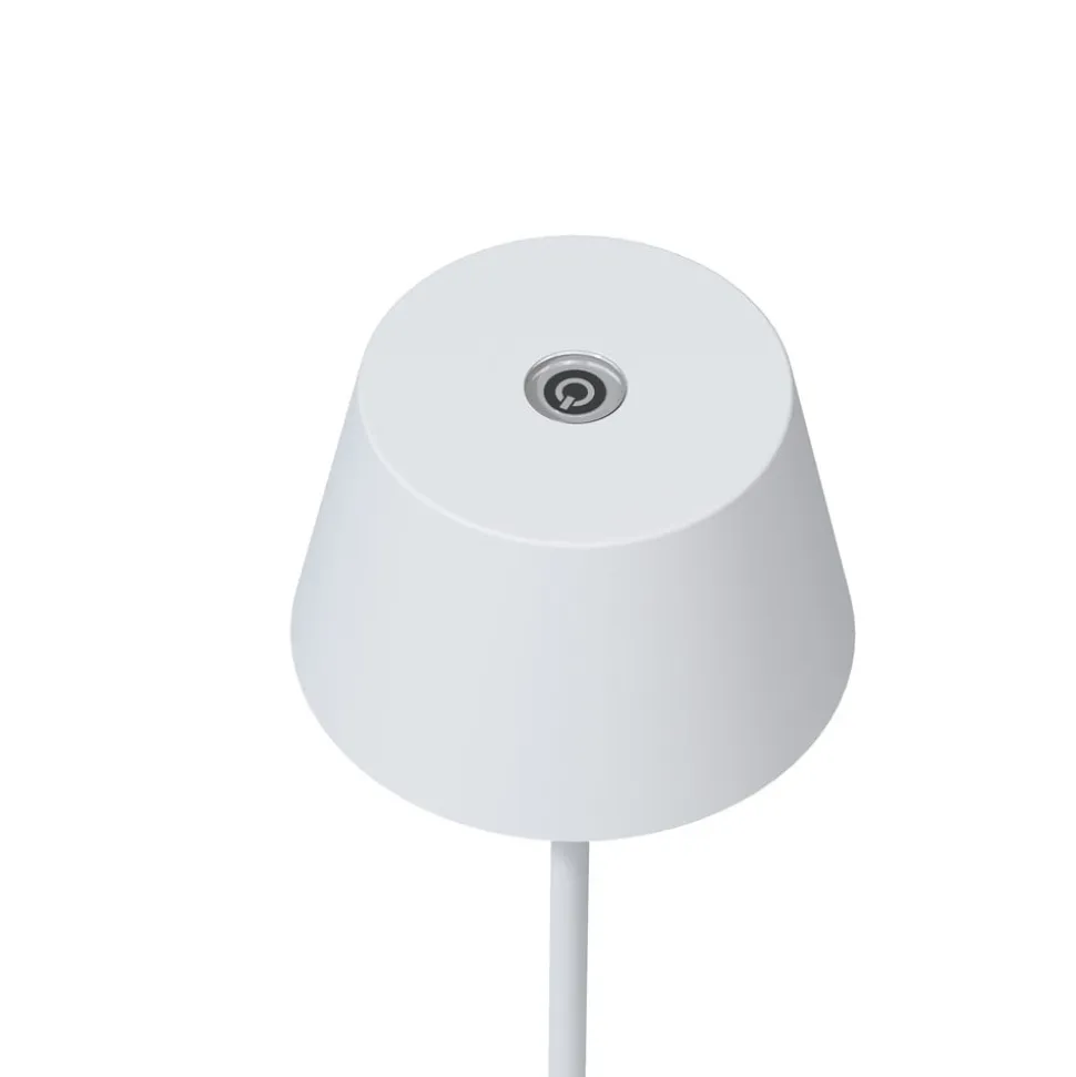LOOM DESIGN LED-terrasselampe Modi, hvid 36 cm CCT