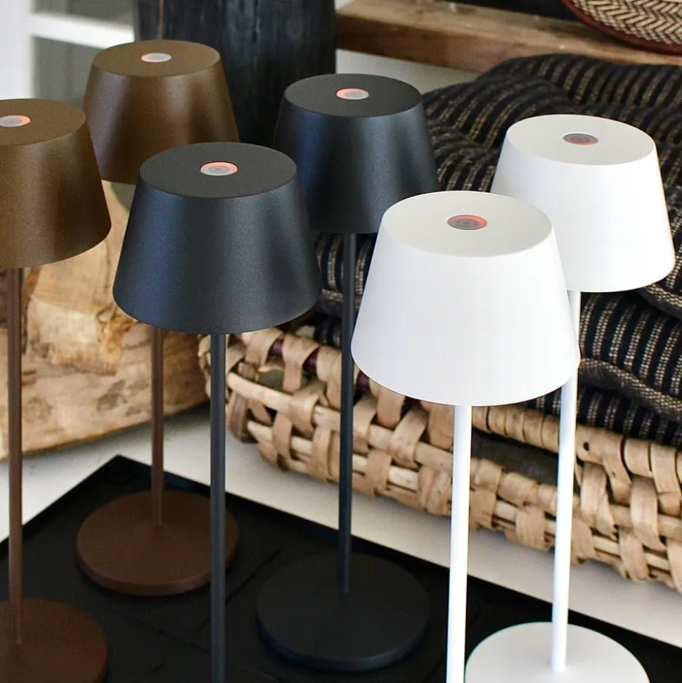 LOOM DESIGN Modi LED-terrasselampe, corten