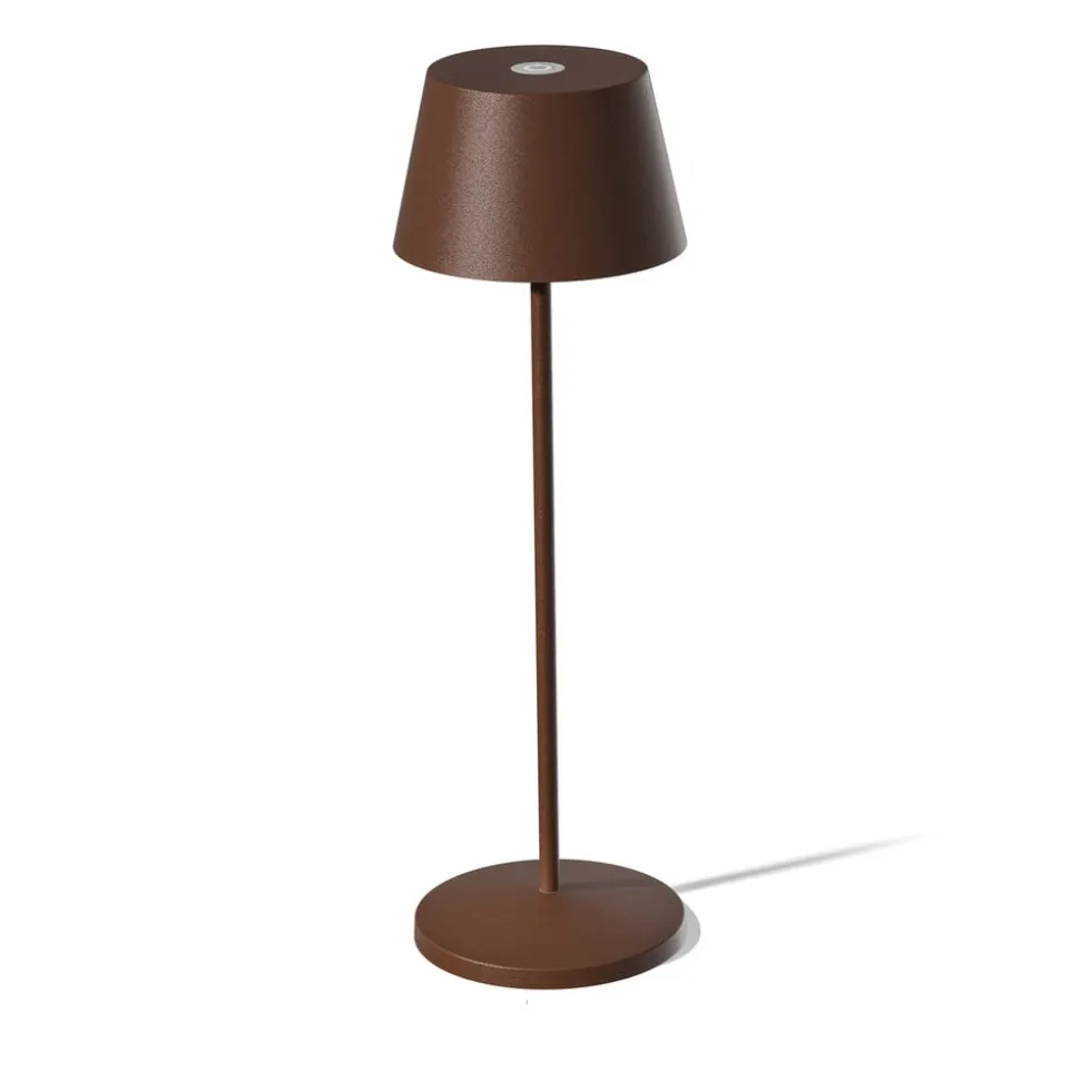 LOOM DESIGN Modi LED-terrasselampe, corten