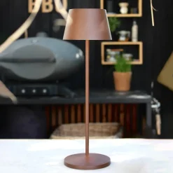 LOOM DESIGN Modi LED-terrasselampe, corten
