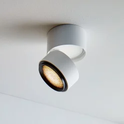 LOOM DESIGN Ray LED-loftspot Ø9,3cm 13W hvid