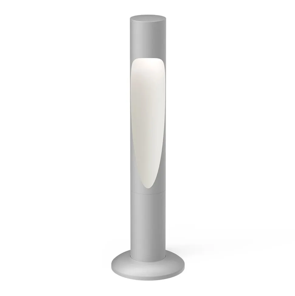 Louis Poulsen Flindt sokkellampe, 927, aluminium, 35 cm, sokkel, 24 V