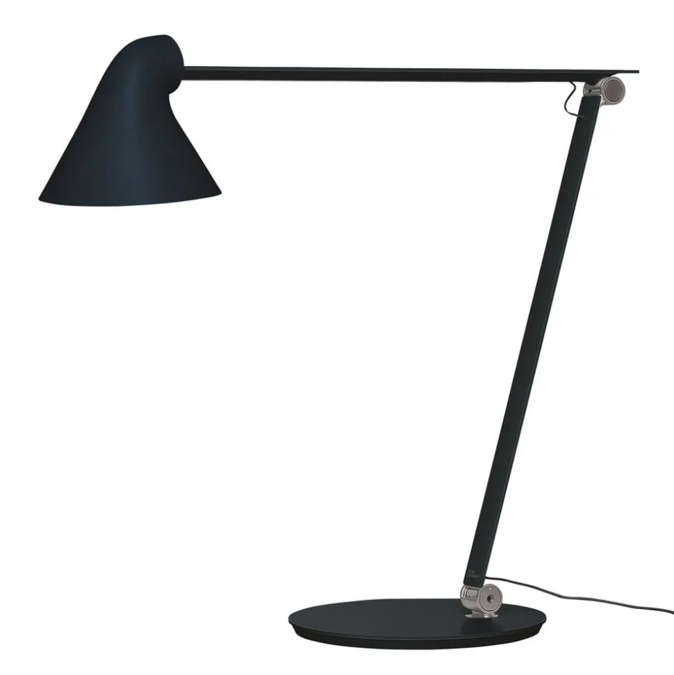 Louis Poulsen NJP bordlampe, fod, 3.000 K mørkegrå