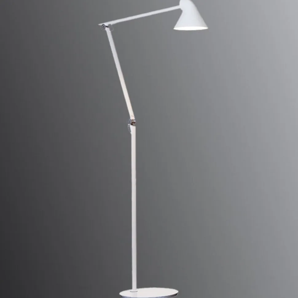 Louis Poulsen NJP LED-gulvlampe 2.700 K, hvid