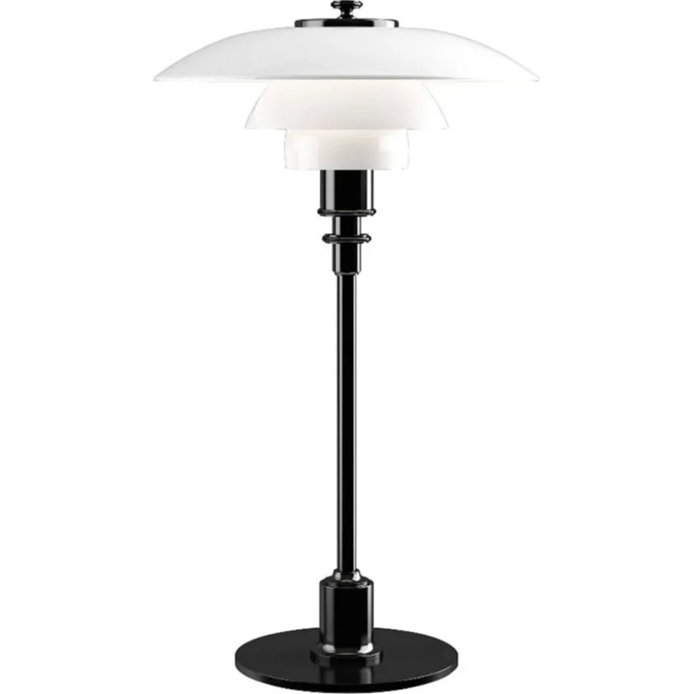 Louis Poulsen PH 2/1 bordlampe, sort