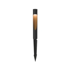 Louis Poulsen sokkellampe Flindt 827 sort spidsstik