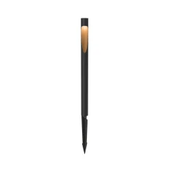 Louis Poulsen Vejlampe 827 sort 70 cm stikdåse