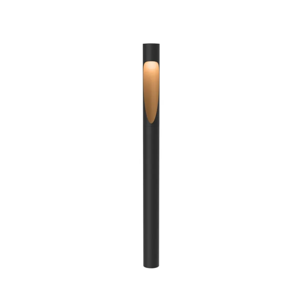 Louis Poulsen Vejlampe 827 sort 70 cm stikdåse