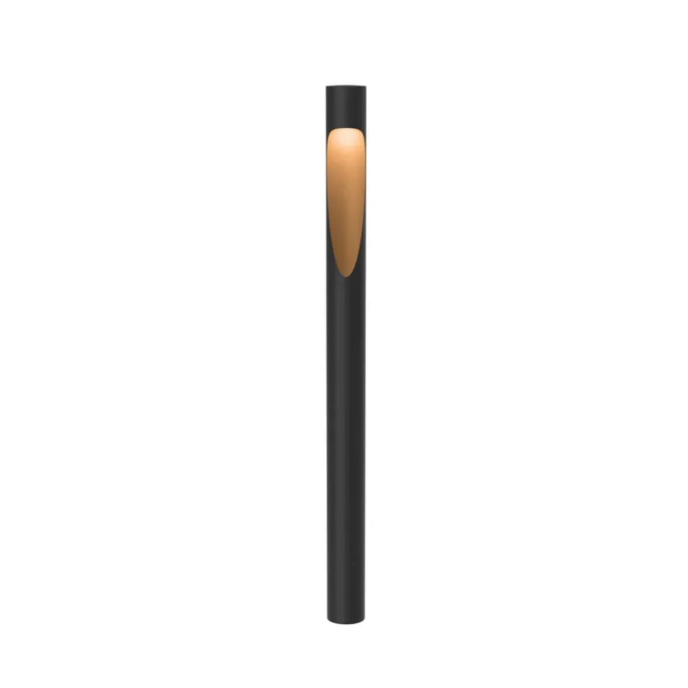 Louis Poulsen vejlampe Flindt, 927 sort 70 cm base 24 V