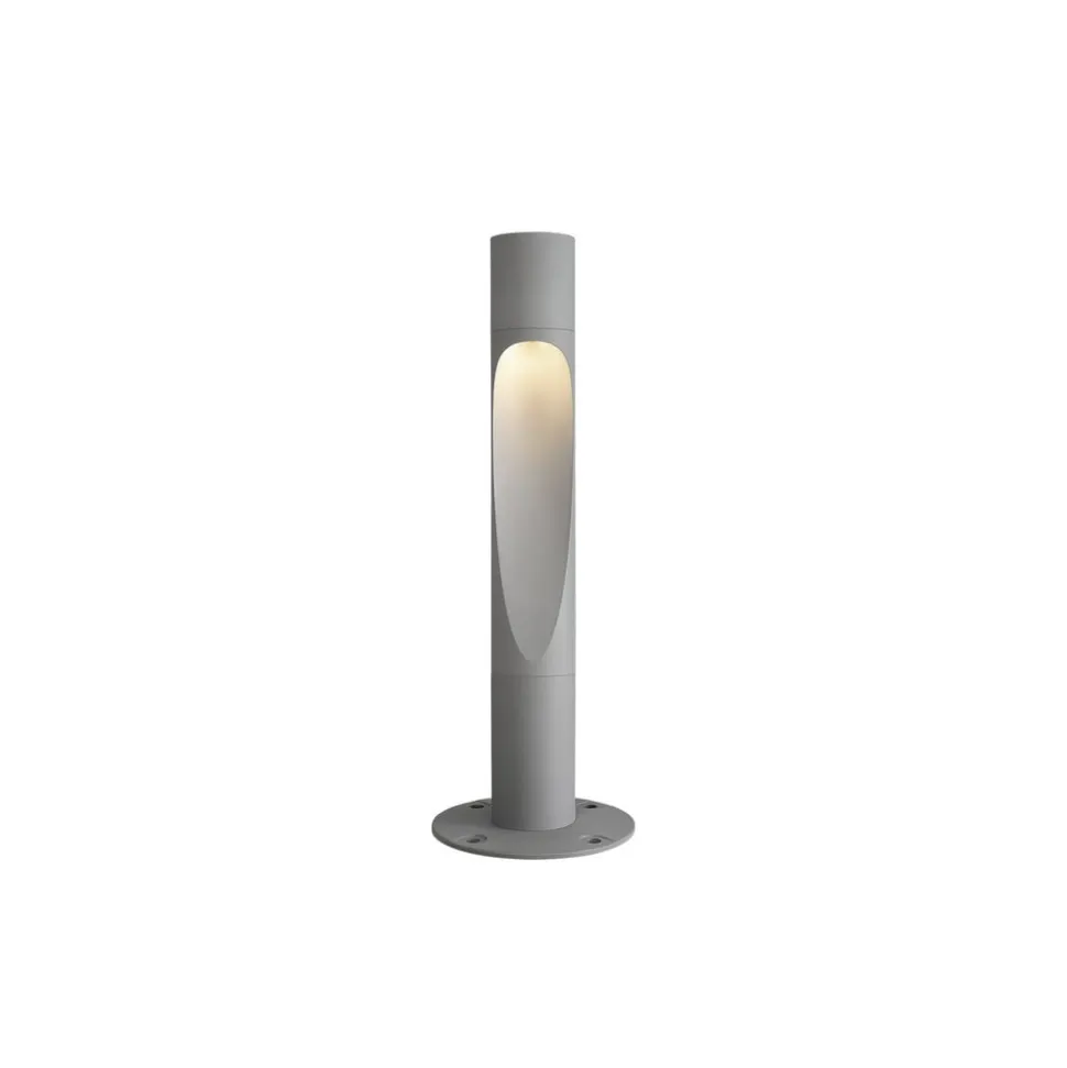 Louis Poulsen Vejlampe, 3.000K Ra80 aluminium 80cm dæmpbar base