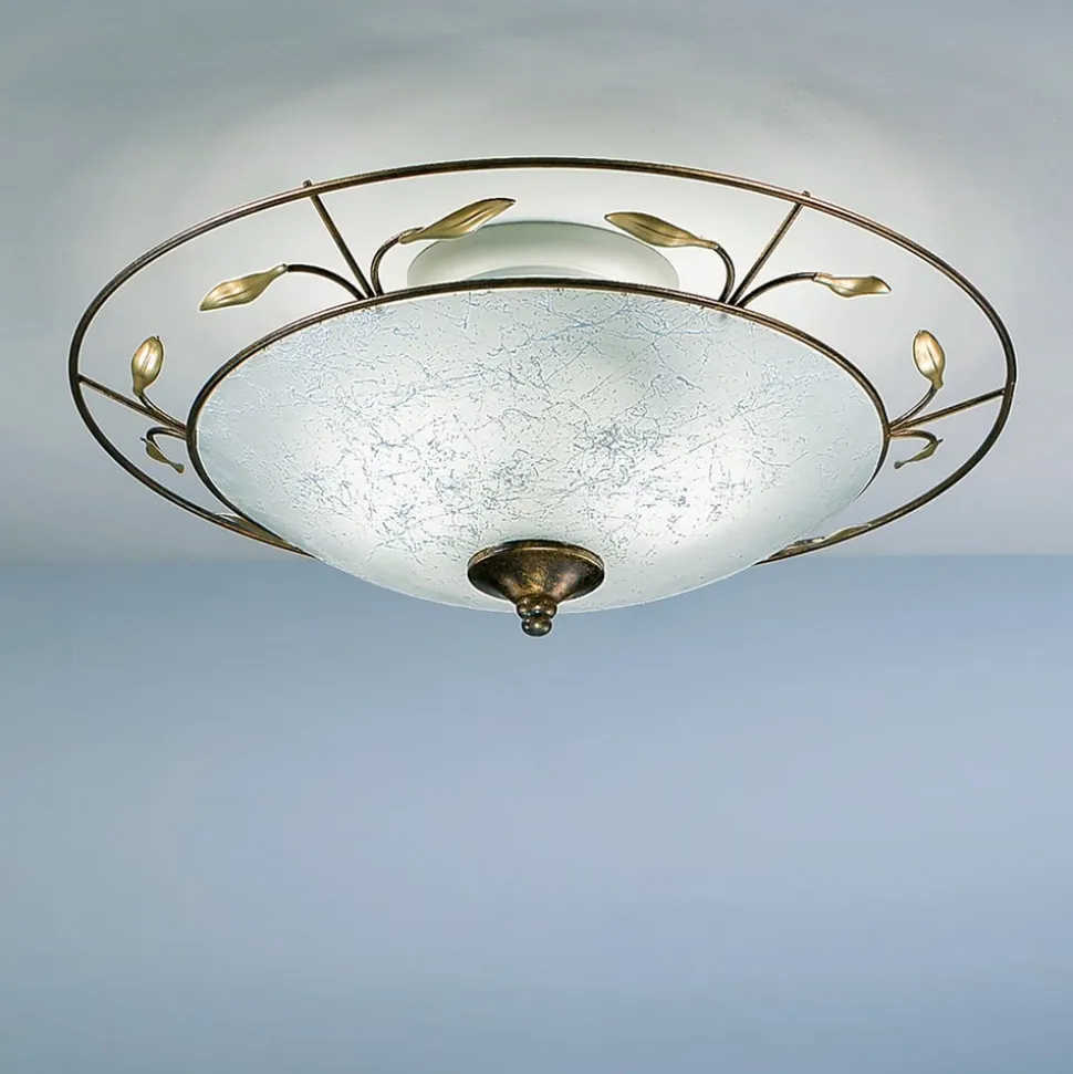 Luca loftlampe med scavo-glas