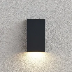 Lucande Adarey udendørs LED-væglampe, IP54