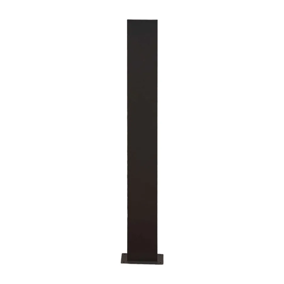 Lucande Aegisa LED-vejlampe, 80 cm, antracit, metal, IP54