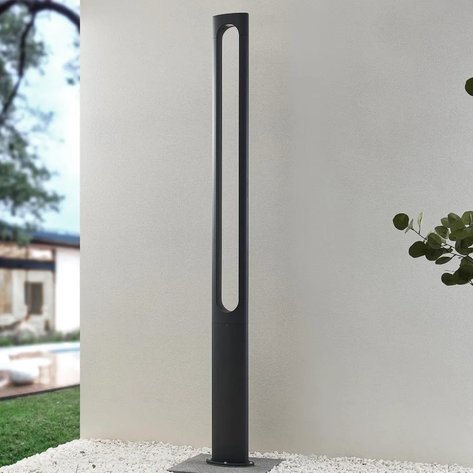 Lucande Dovino LED-lygtepæl, 200 cm