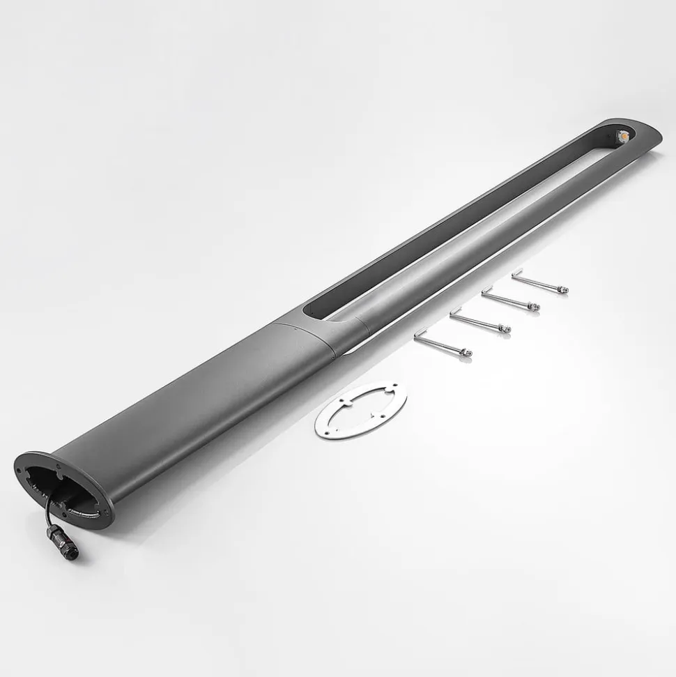 Lucande Dovino LED-lygtepæl, 200 cm