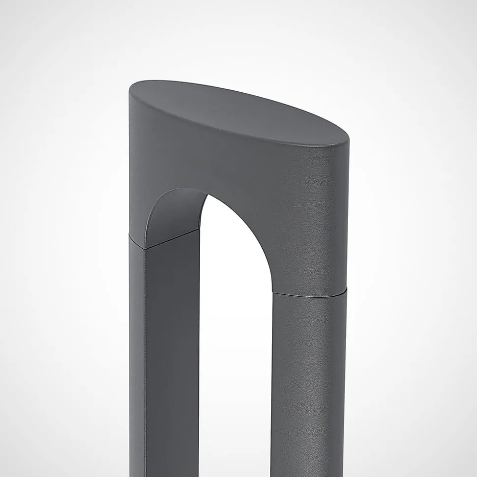 Lucande Dovino LED-lygtepæl, 150 cm