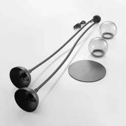 Lucande Dustian gulvlampe, 2 lyskilder