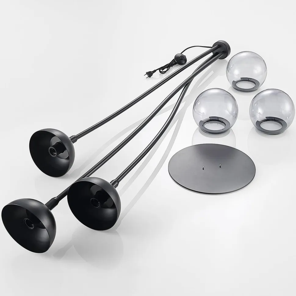 Lucande Dustian gulvlampe, 3 lyskilder