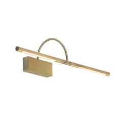 Lucande Fehmke LED-gallerilampe, antik messing