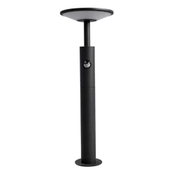 Lucande Fenia LED-vejlampe, 60 cm, sensor, IP54, antracit