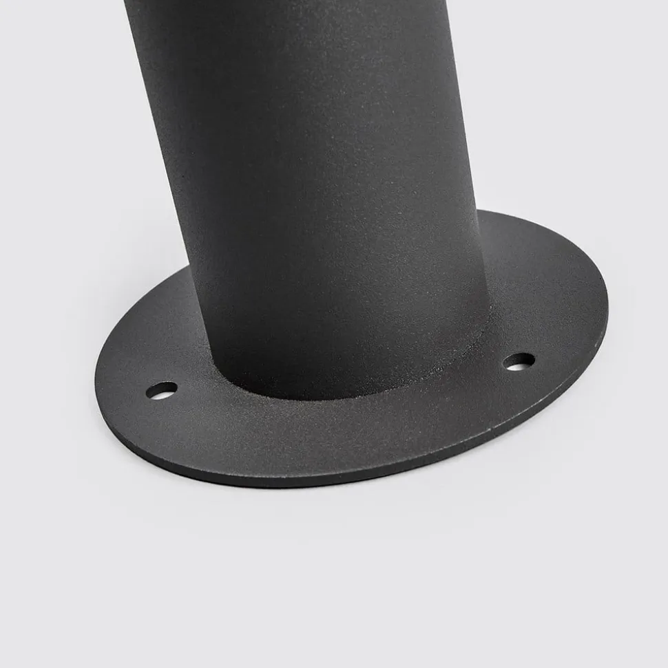 Lucande Fenia LED-vejlampe, 60 cm, sensor, IP54, antracit