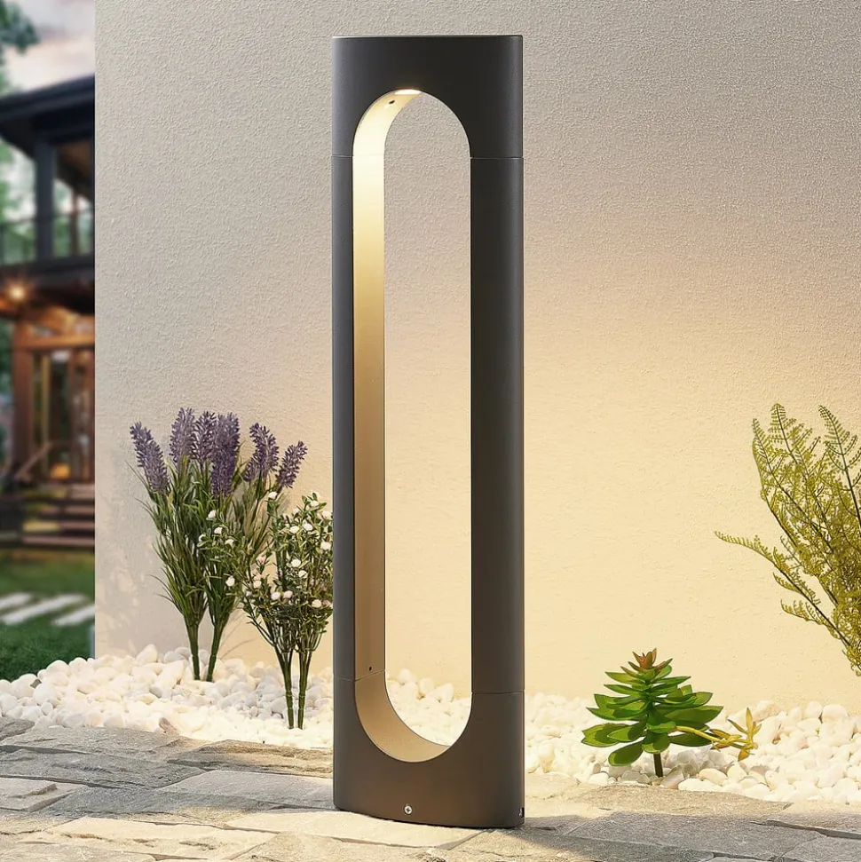 Lucande Fenti LED-gadelampe, 65 cm