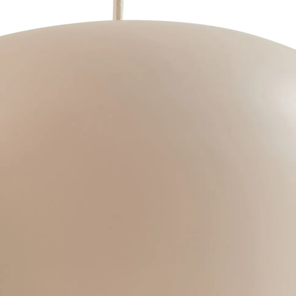 Lucande hængelampe Malisa, beige, 3 lyskilder, metal, 90 cm