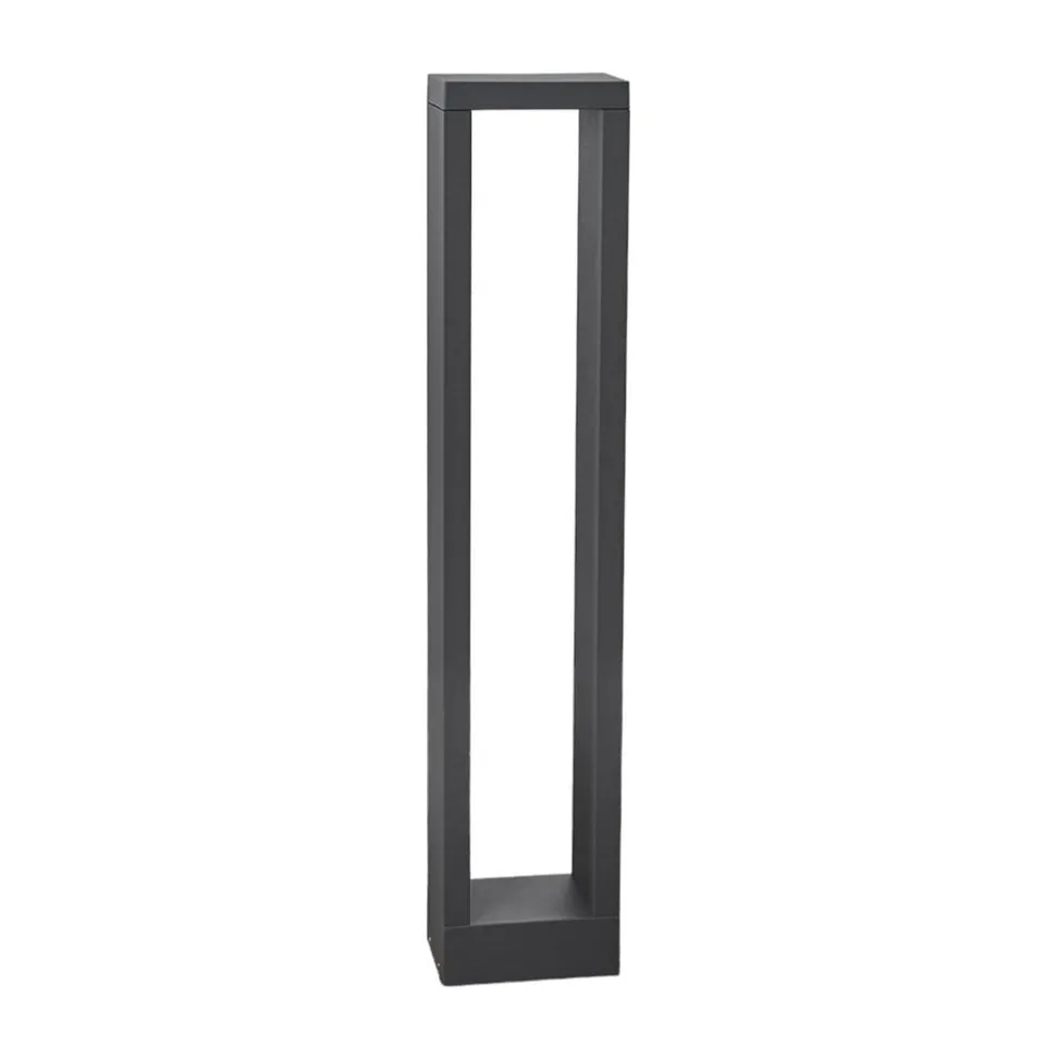 Lucande Jupp LED-vejlampe, 60 cm, antracit, metal, IP54