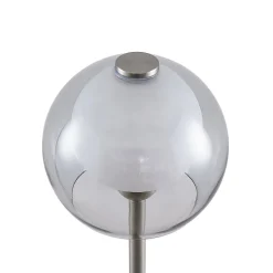 Lucande Kaiya gulvlampe med glasskærm