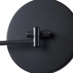 Lucande LED kosmetikspejl Fyria, sort, stål, CCT