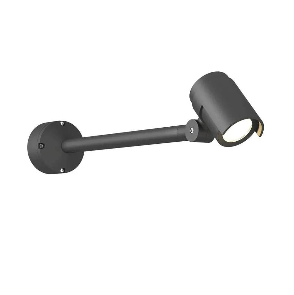 Lucande LED udendørsspot Beatrix, 58 cm, antracit, aluminium