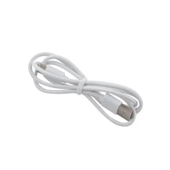 Lucande LED-batteridrevet bordlampe Katrin Palme, beige, glas