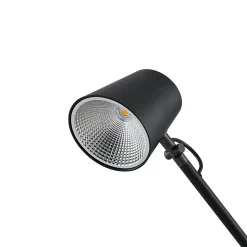 Lucande LED-bordlampe Tarris, højde 46 cm, sort