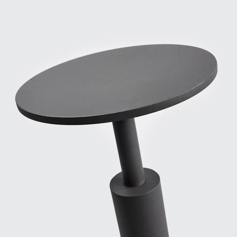Lucande LED-gadelampe Fenia, 60 cm, antracit, IP65