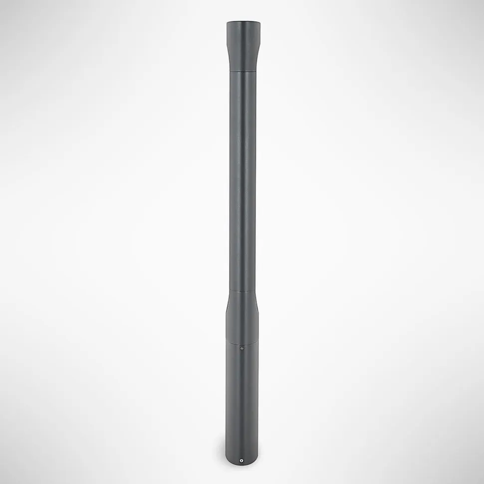 Lucande LED-gadelampe Fenti, 90 cm, antracit, aluminium