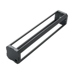 Lucande LED-gadelampe Fery, antracit, metal, 80 cm, IP65